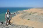 No topo do Pilón de Azucar, perto de Cabo de La Vela, litoral ocidental da península de La Guajira, na Colômbia